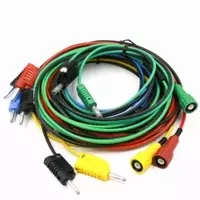 Oscilloscope Lead Set 3m Retractible Banana Plugs